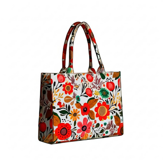 The Everbloom Flora - Canvas Tote Bag