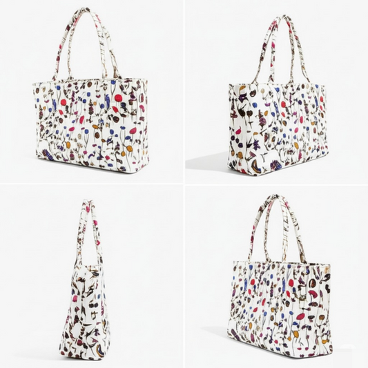 The Blossom Flora - Canvas Tote Bag
