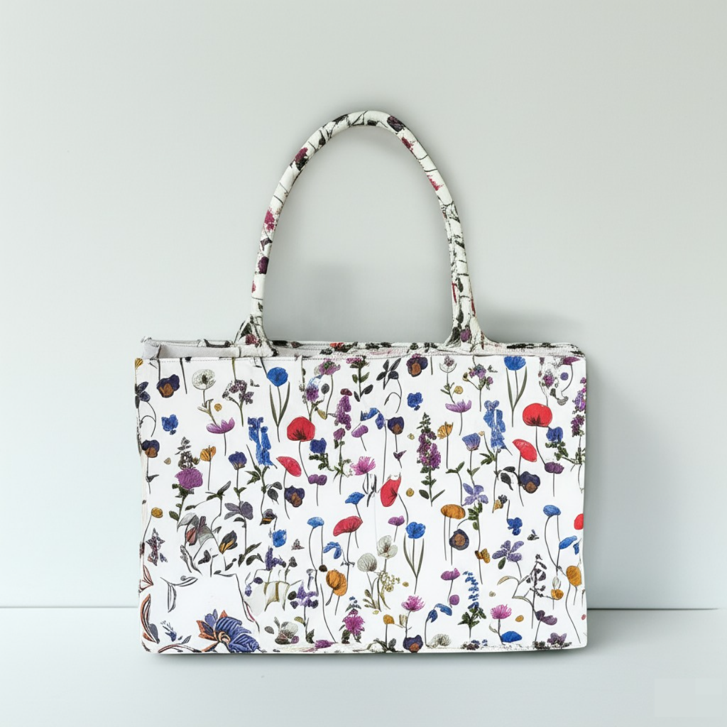 The Blossom Flora - Canvas Tote Bag