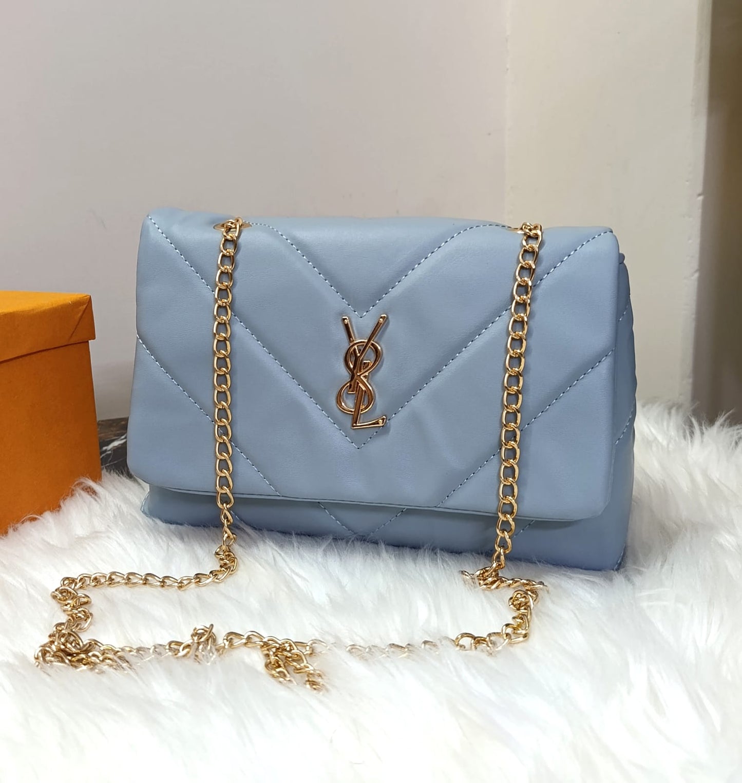 Premium YSL - Chain Clutch
