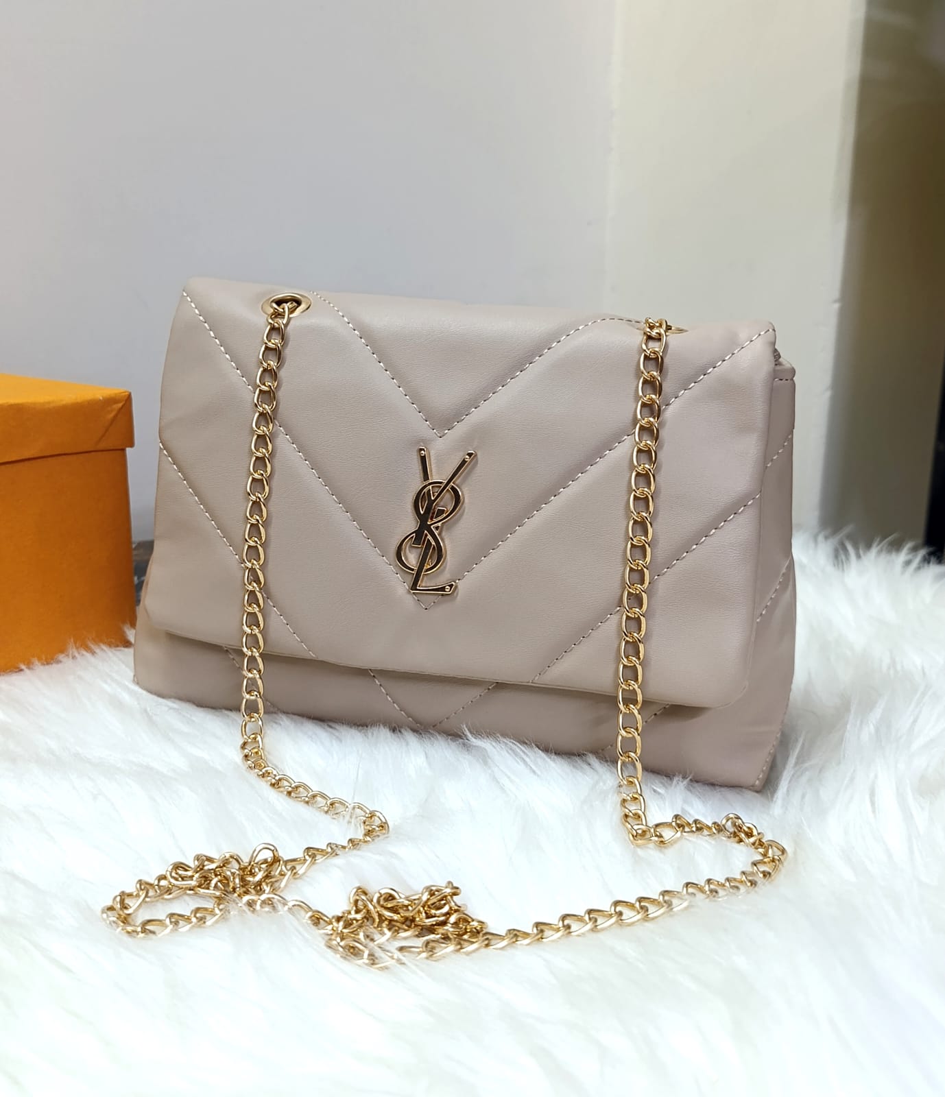 Premium YSL - Chain Clutch