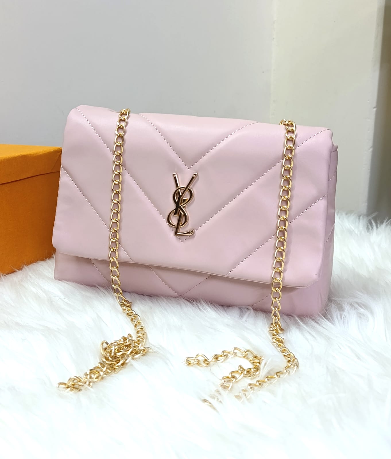 Premium YSL - Chain Clutch