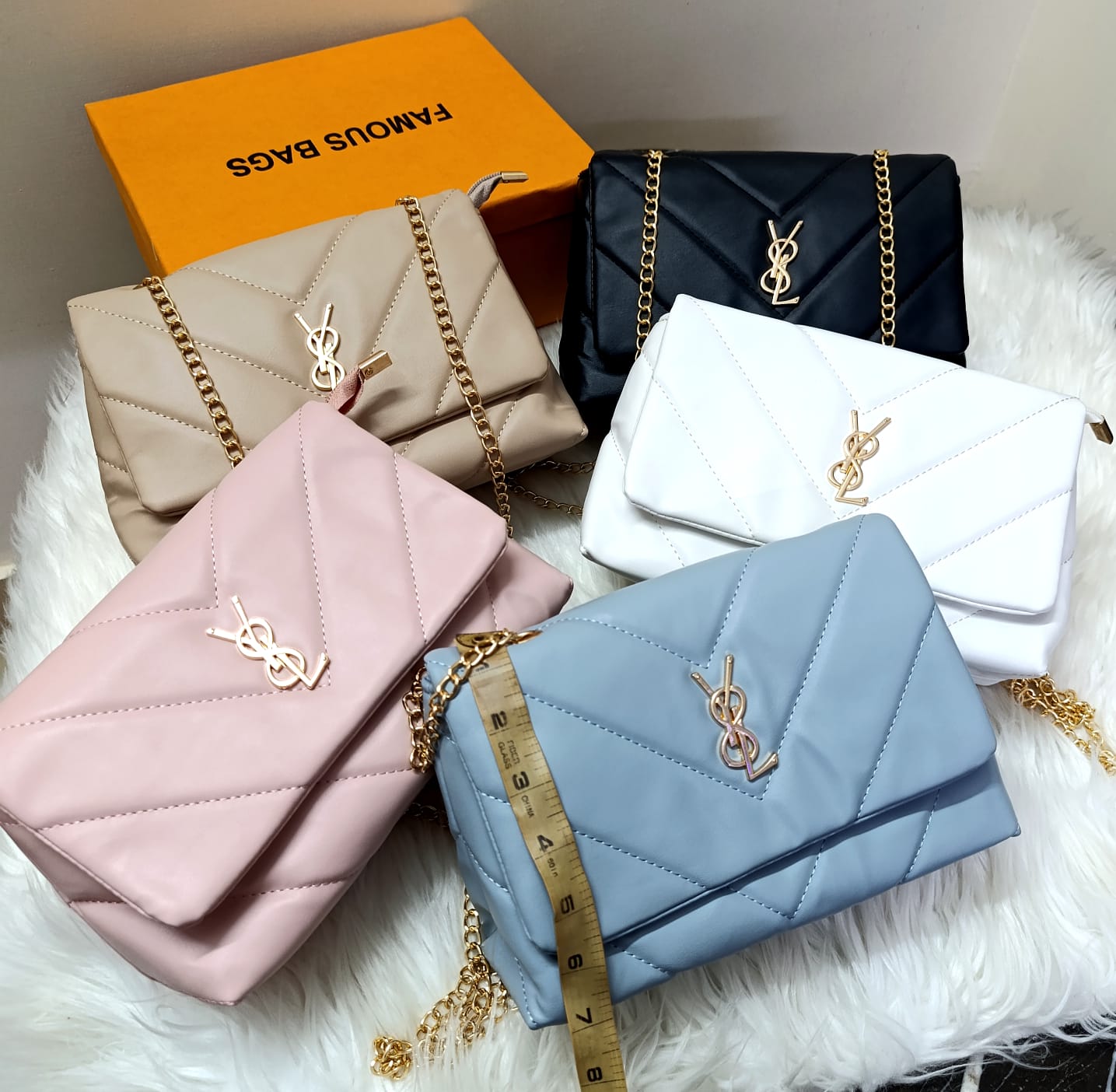 Premium YSL - Chain Clutch