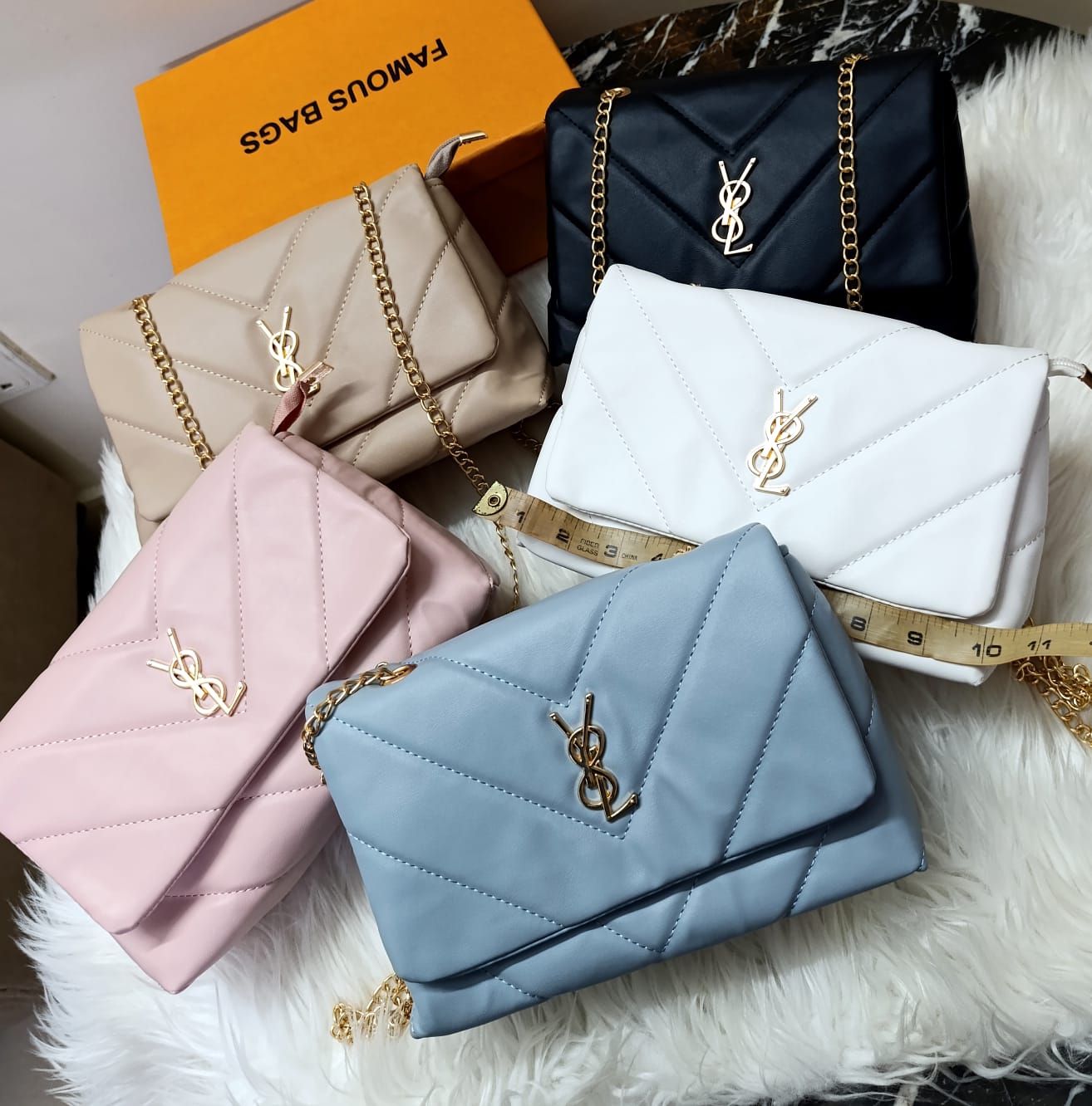 Premium YSL - Chain Clutch