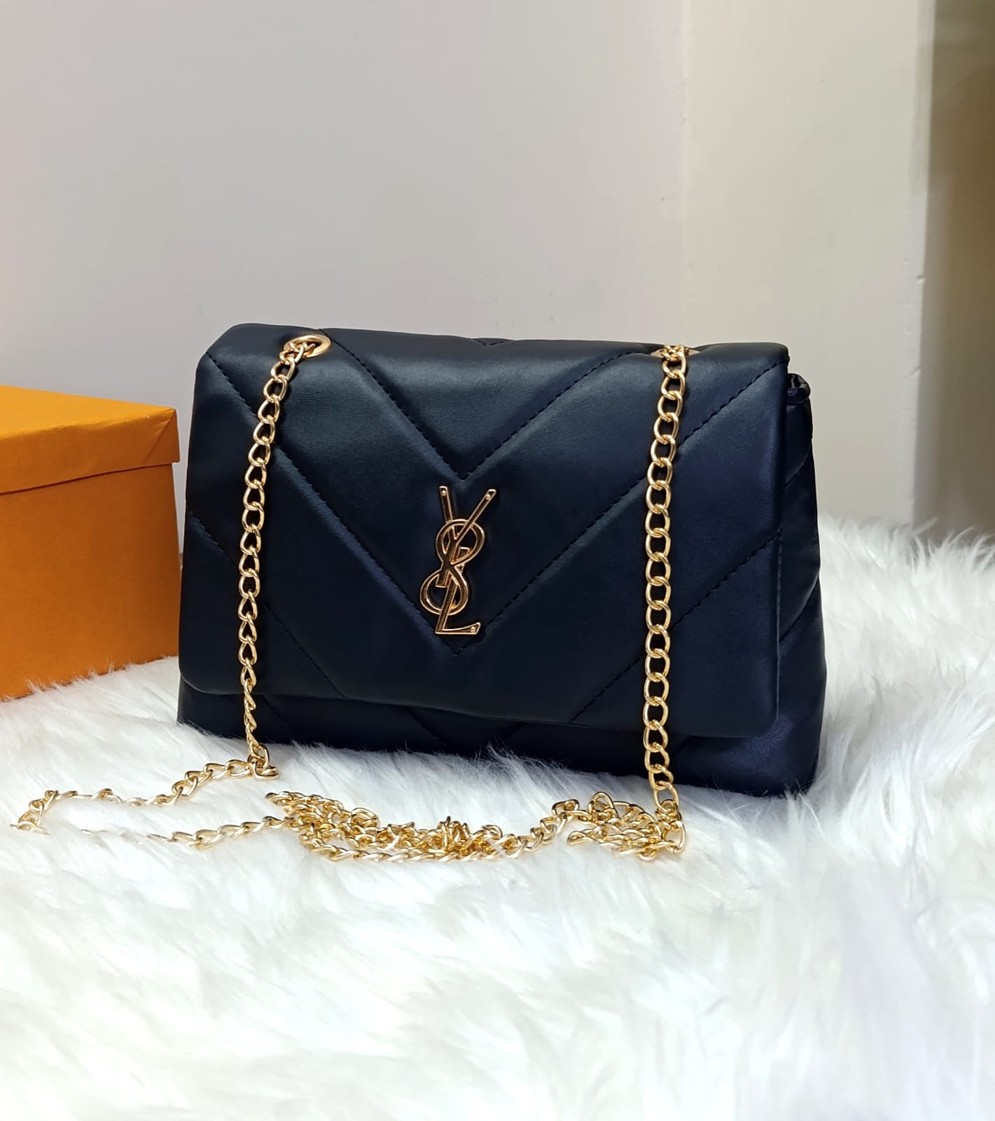 Premium YSL - Chain Clutch